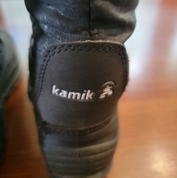 Kamik Black Winter Boots Size 5